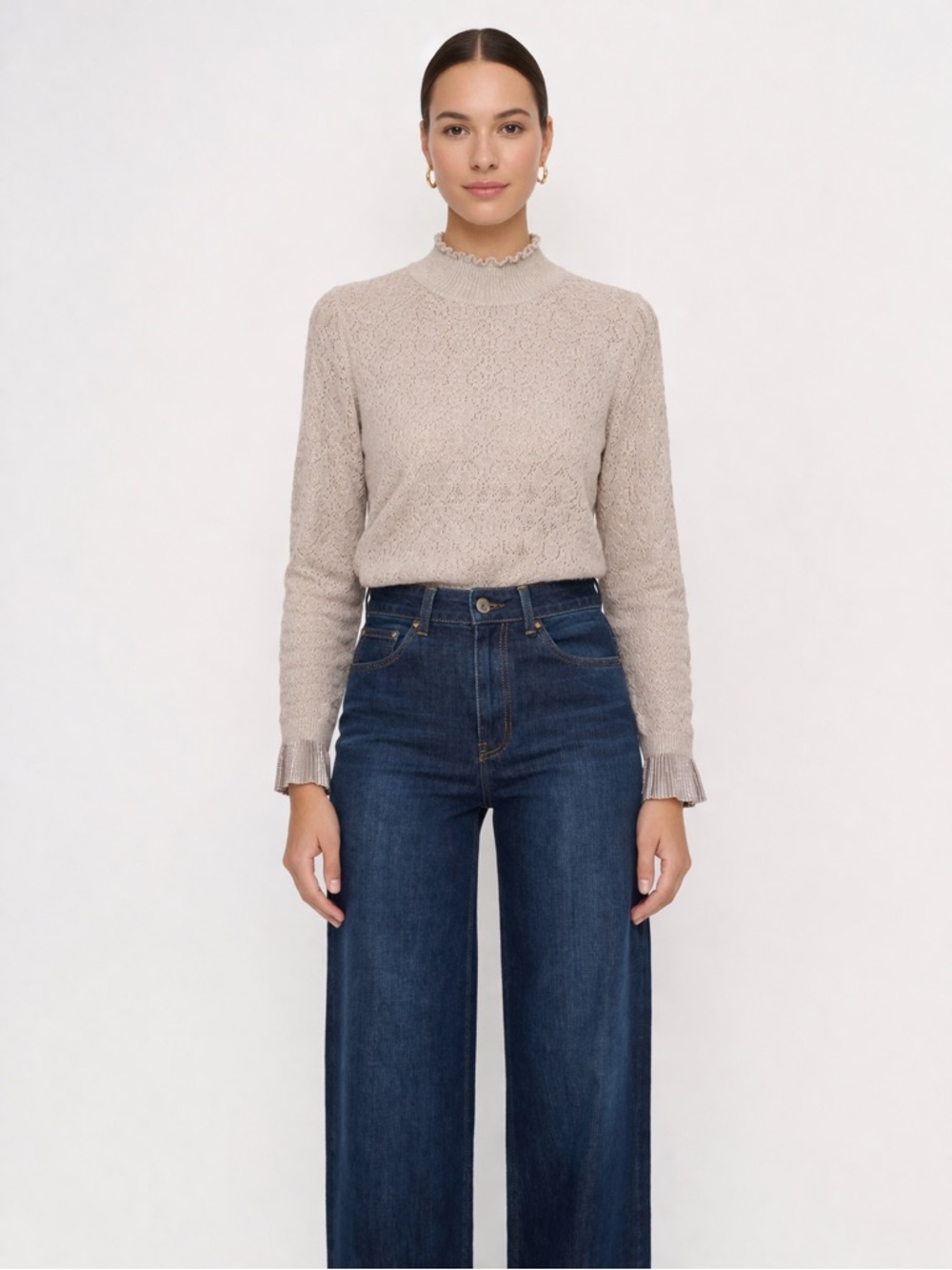 #43 🌷Gabby Isabella Soft Knit Sweater – XS (Fits up to a small)